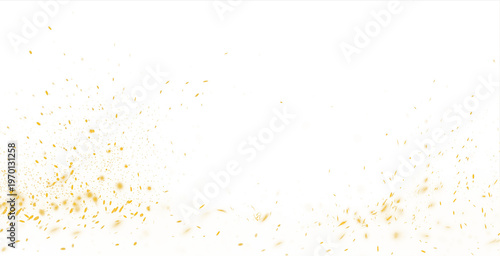 Bilde på lerret Floating embers sparks background PNG transparent