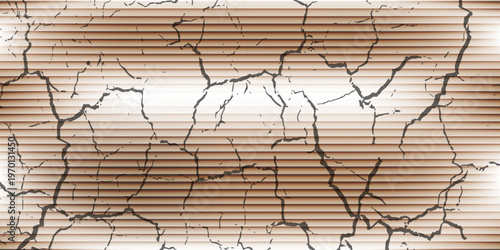 Brown metal plate fence seamless background and pattern