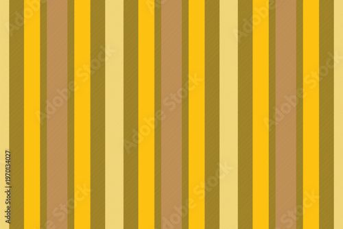 Rough textile stripe lines, brazil pattern fabric background. Coloured vertical vector seamless texture in bright and dark colors.