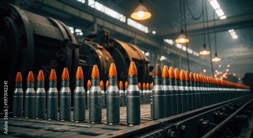 Ammunition Production Line with Cylindrical Shells