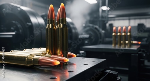 Ammunition Production Line with Cylindrical Shells
