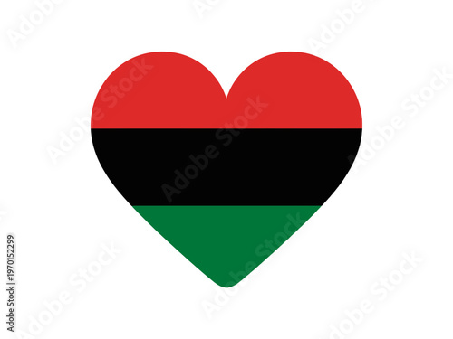 A heart shaped symbol representing unity and solidarity in a vibrant color scheme