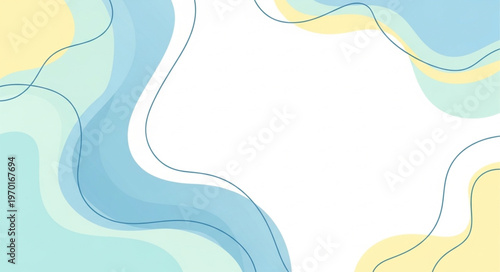 Wavy abstract background design.