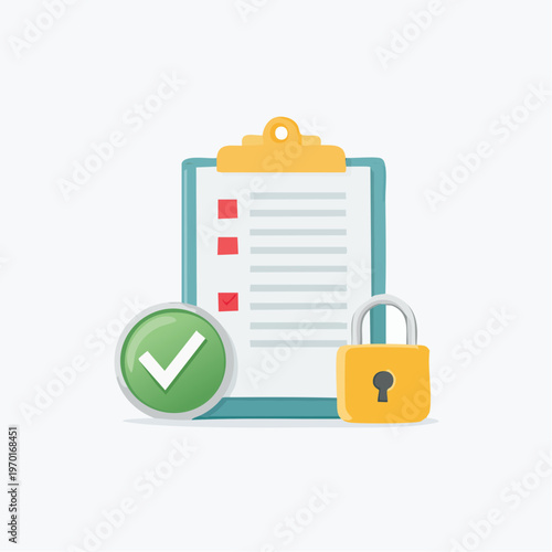 DSGVO Datenschutz Dokument Icon