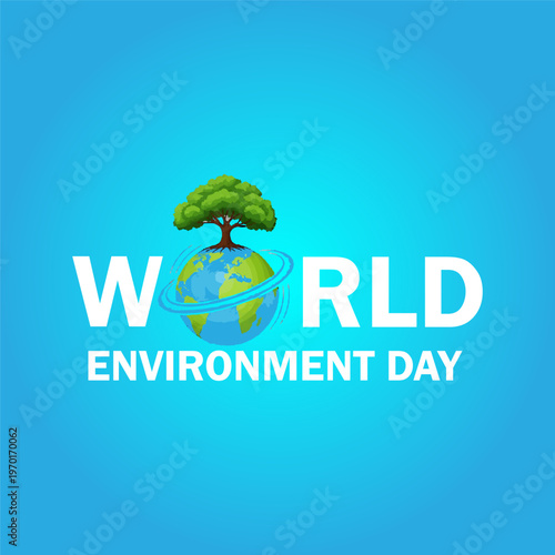 World Environment Day 5 June vector poster