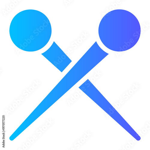 needles gradient icon