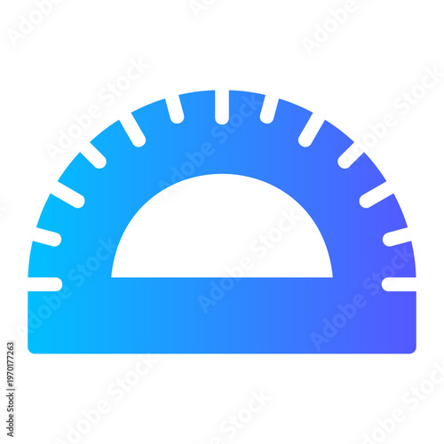 protractor gradient icon