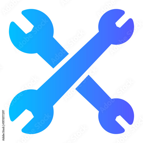 wrench gradient icon
