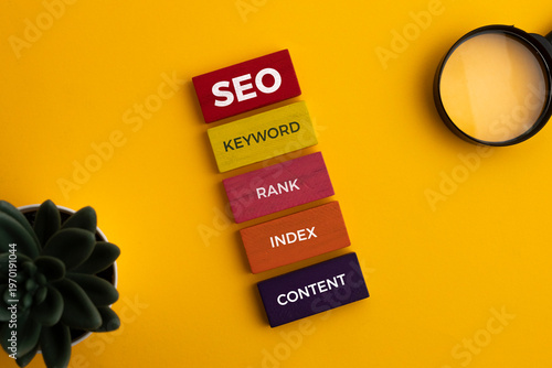 Photos Search Engine Optimization concept