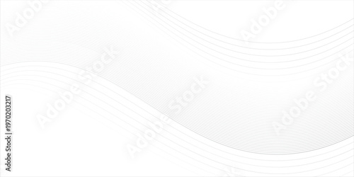 sporty style white abstract background vector background with minimalist curved lines.