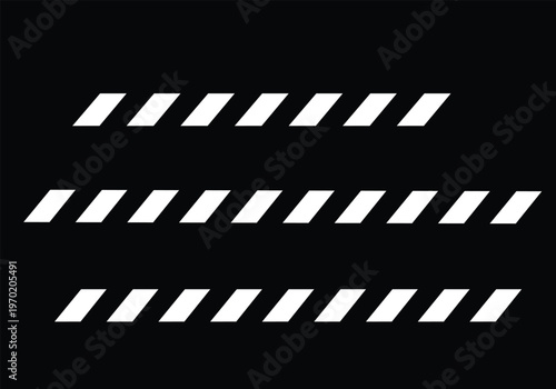 White Diagonal Lines on Black Background