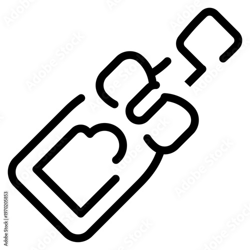 Champagne with Ribbon