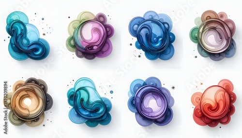 Visualization of 3d point cloud segmentation in complex shapes