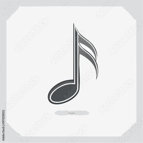 Musiknote Icon Vektor