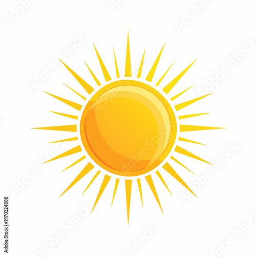 Sonne Icon Minimalistisch