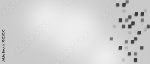 Paper layer rectangle grey corporate business abstract background