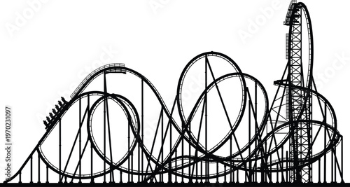 Abstract dental implant collage with jaw anatomy, x ray scans and digital overlays showing modern dentistry technology and oral healthcare concept