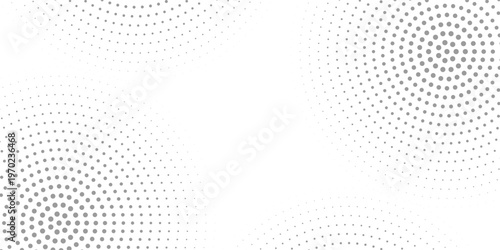 Set of black halftone dots background. dots style