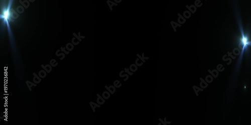 Party Flash Lights. Yellow flashes of light Video Background.
