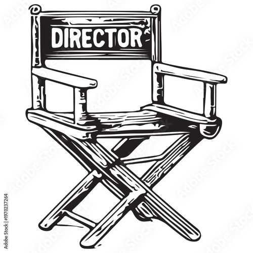 Director Chair for Film Production, Movie Set Equipment and Cinema Industry 