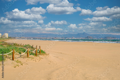 view of Altet Beach, Elche, Alicante