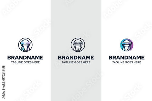 Platypus VR Modern Logo, symbolizing adaptability, innovation, and immersive experience