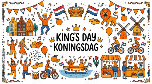 King's Day Celebration: Dutch Holiday Fun and Festivities