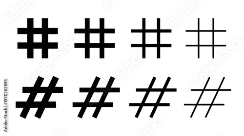 The telephone hash sign. The number sign or the end of input sign on a telephone.  The symbol for quick access, switching, or hashtag. A command to confirm a selection, switching an office tel. Vector