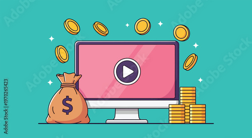 Online Video Monetization and Earning Money Through Digital Content Creation.