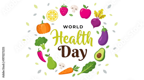 Healthy Eating Promotion for World Health Day Marketing Campaigns and Wellness Websites