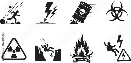 Stunning glass effect shapes abstract reflections and transparent forms for modern design and digital art