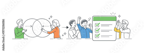 Team restoring clarity in overlapping responsibilities and reorganizing ownership boundaries together during a structured coordination reset meeting