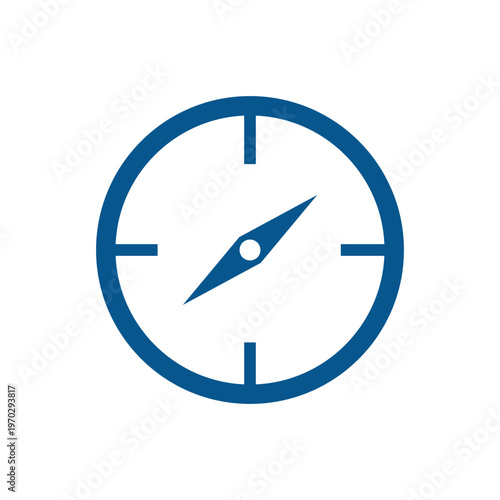 Free Download Compass icon for navigation, travel and outdoor adventure direction symbol - GFXLoad
