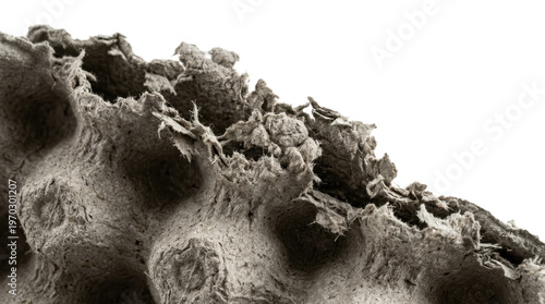 Textured Surface: A close-up shot revealing the intricate textures and patterns of a unique, rough surface. It evokes a sense of age and depth. 