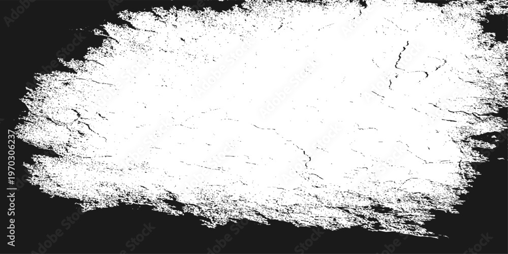 Naklejka premium Abstract black ink splat background featuring a grungy paint splash texture and a dirty spray splatter pattern within a vintage vector art border