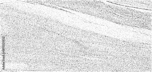 Abstract vector noise. Small particles of debris and dust. Distressed uneven background. Grunge texture overlay with fine grains isolated on white background. Vector illustration. EPS10.