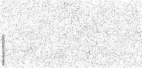 Abstract vector noise. Small particles of debris and dust. Distressed uneven background. Grunge texture overlay with fine grains isolated on white background. Vector illustration. EPS10.