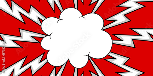 Abstract background with lightning pattern eps 10