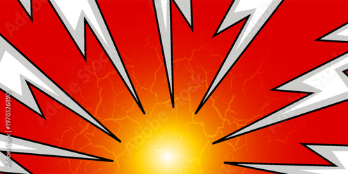 Abstract background with lightning pattern eps 10