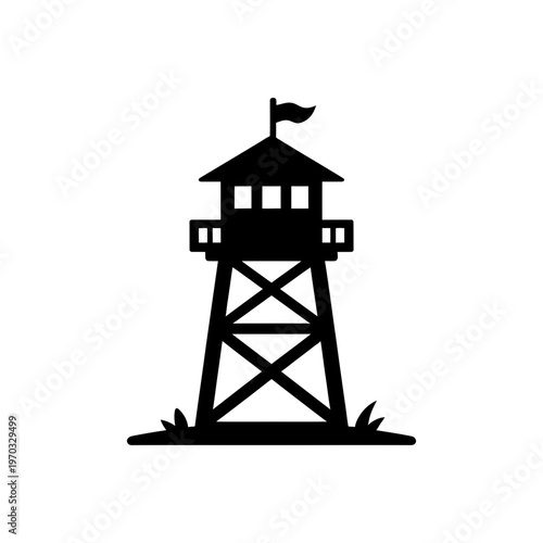Strategic Military Lookout Tower Icon