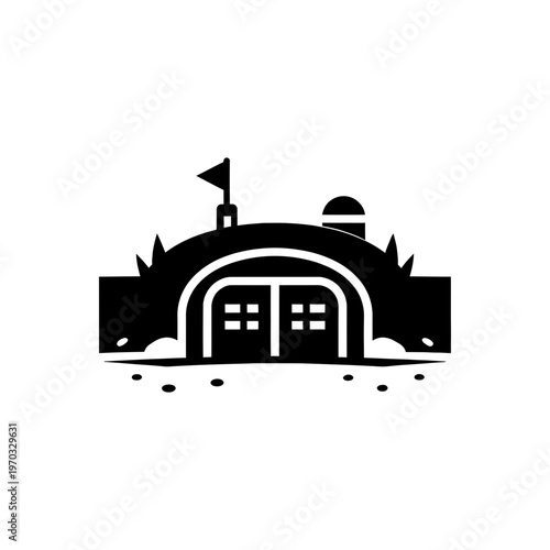Secret Underground Base Bunker Icon