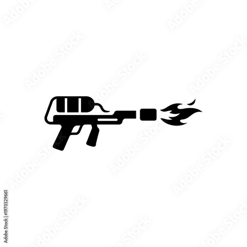 Incendiary Fire Blast Flamethrower Icon