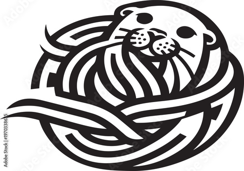 Sketch of a seal in the form of a spiral