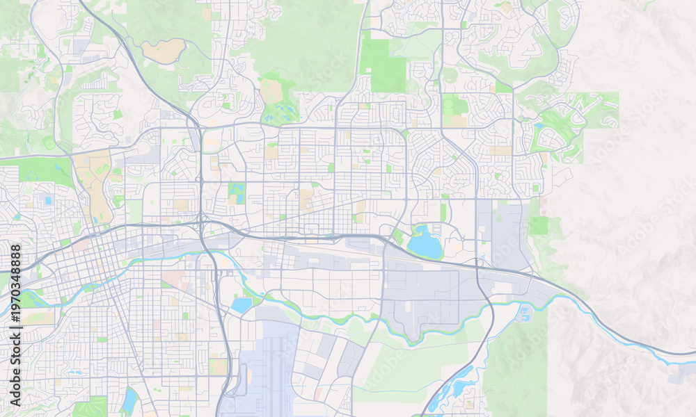 Naklejka premium Sparks Nevada map