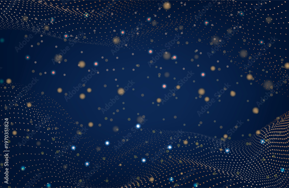 Obraz premium Cutting Edge Al Data Flow in Digital Technology Abstract Illustration - Tech Industry Backdrop with Lines and Patterns Emphasizing Seamless Integration. Tech Background Vector. Business presentation 