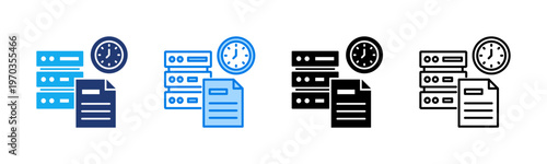 Audit Logs icon sheet multiple style collection
