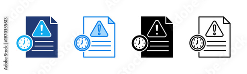 Incident Logs icon sheet multiple style collection