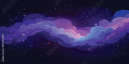 abstract background with hearts