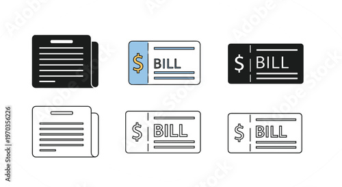 International Passport Icon Set Vector Illustration for Global Travel Citizenship Identity Document Immigration