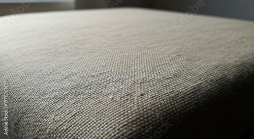 Close-Up of Textured Fabric Surface